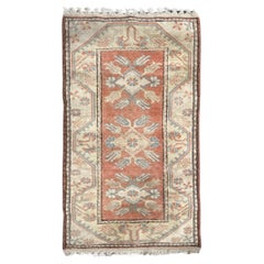 Bobyrug’s Little vintage Turkish Kars rug 