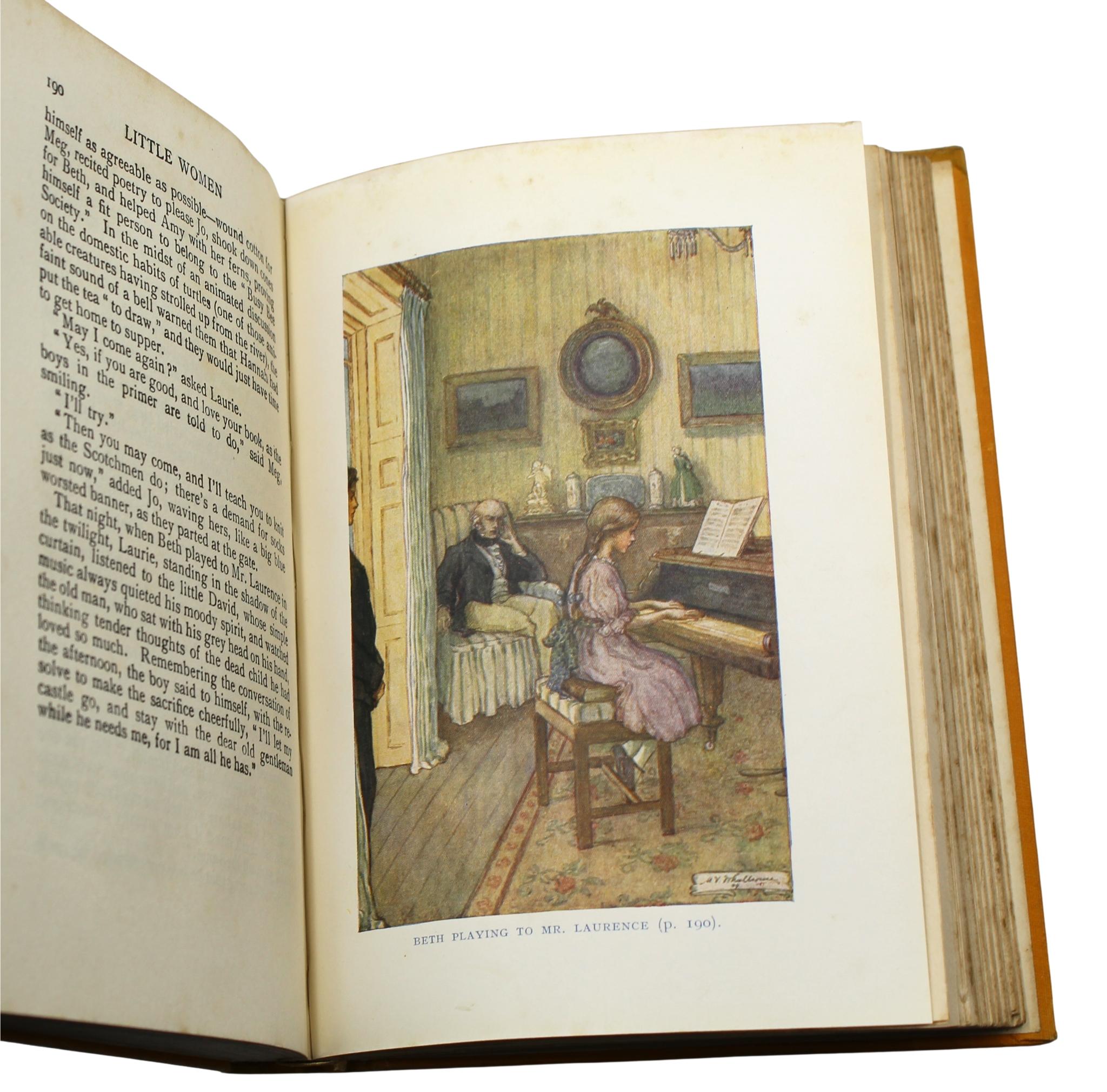 Piccole donne di Louisa May Alcott, illustrato da M.V. I. Timoneria, 1925 in vendita 7