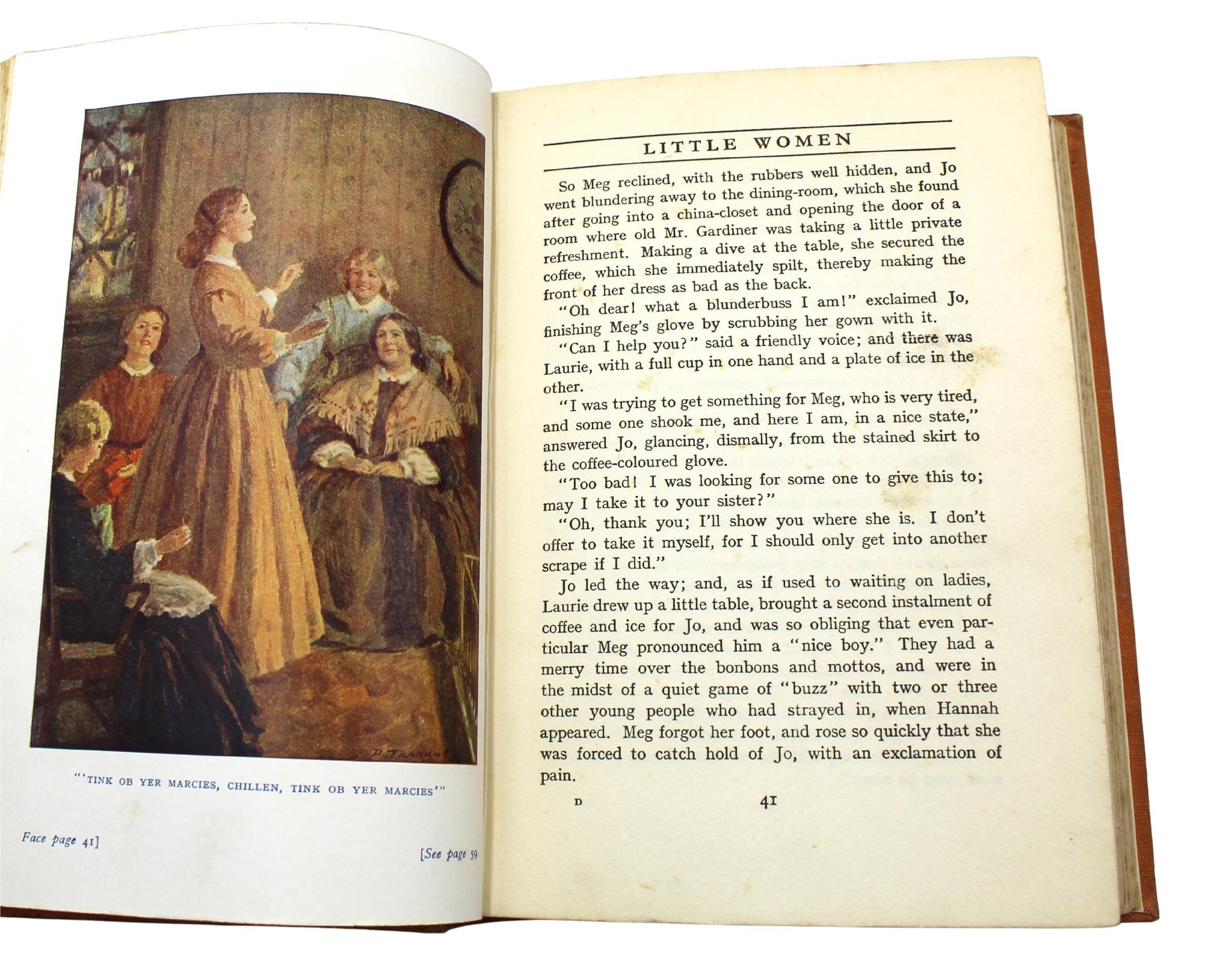 Piccole donne di Louisa May Alcott, illustrato da Percy Tarrant, 1890 in vendita 2