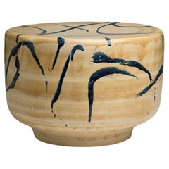 Taburete de gres esmaltado Littoral Unique de Pascale Girardin