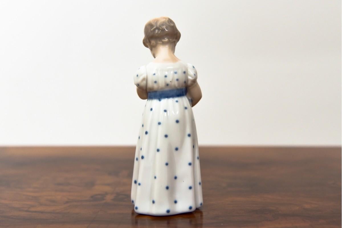 Danish Little Girl Figurine from Royal Copenhagen, 1920s