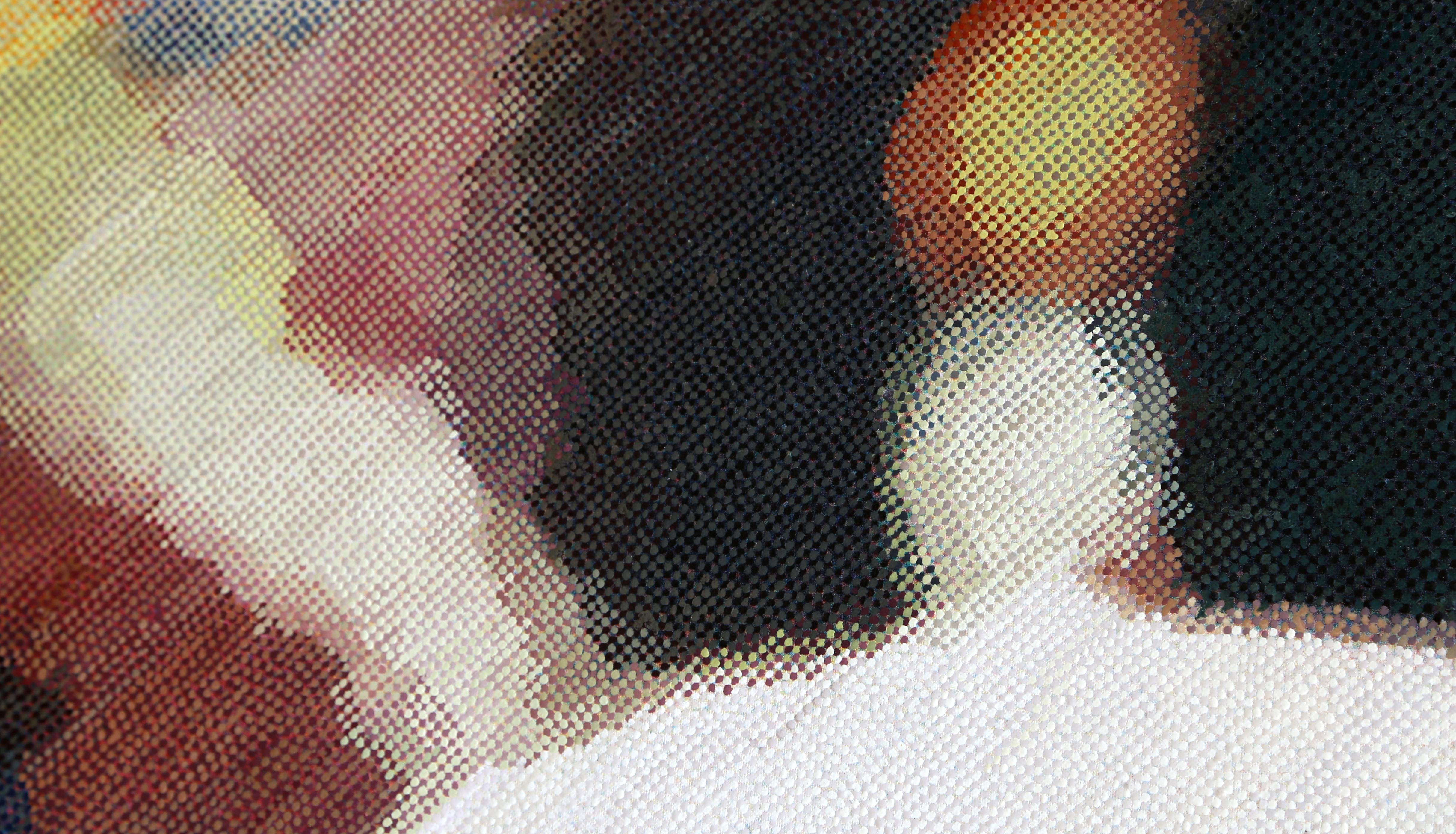 Rapporto cinese #2 - Painting Contemporaneo di Liu Bolin