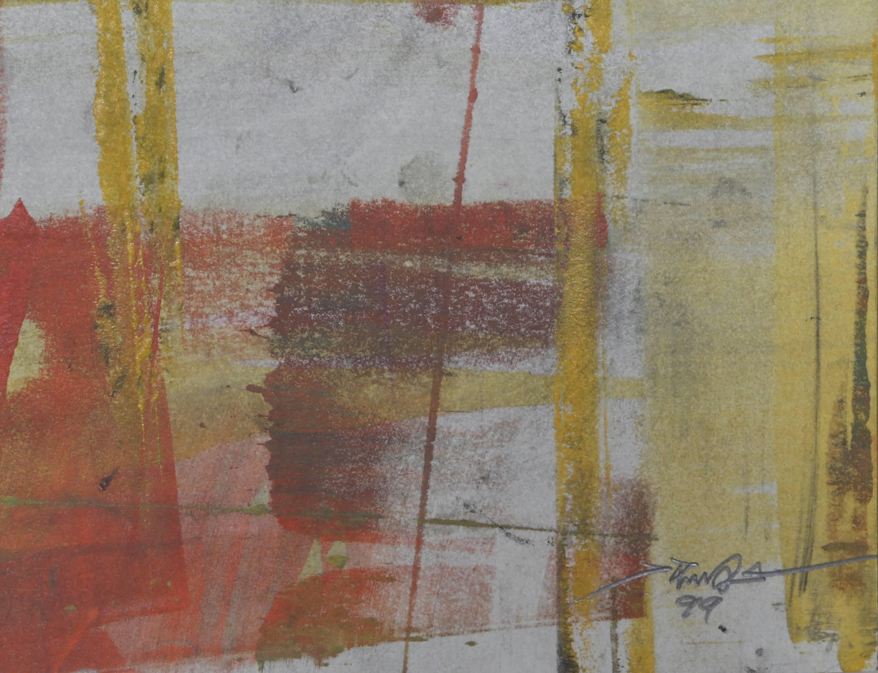 CIV, Abstract Monoprint by Liu Jian For Sale 1