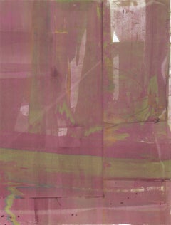 Abstract Monoprint by Liu Jian