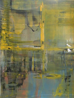 CII, Abstrakt-expressionistischer Monodruck von Liu Jian