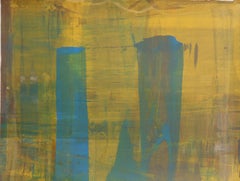 II, Abstrakt-expressionistischer Monodruck von Liu Jian