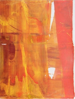 LXII, Abstrakt-expressionistischer Monodruck von Liu Jian