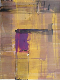 LXIII, Abstrakt-expressionistischer Monodruck von Liu Jian