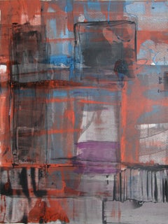 LXV, Abstrakt-expressionistischer Monodruck von Liu Jian