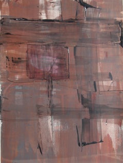 LXVII, Abstrakt-expressionistischer Monodruck von Liu Jian