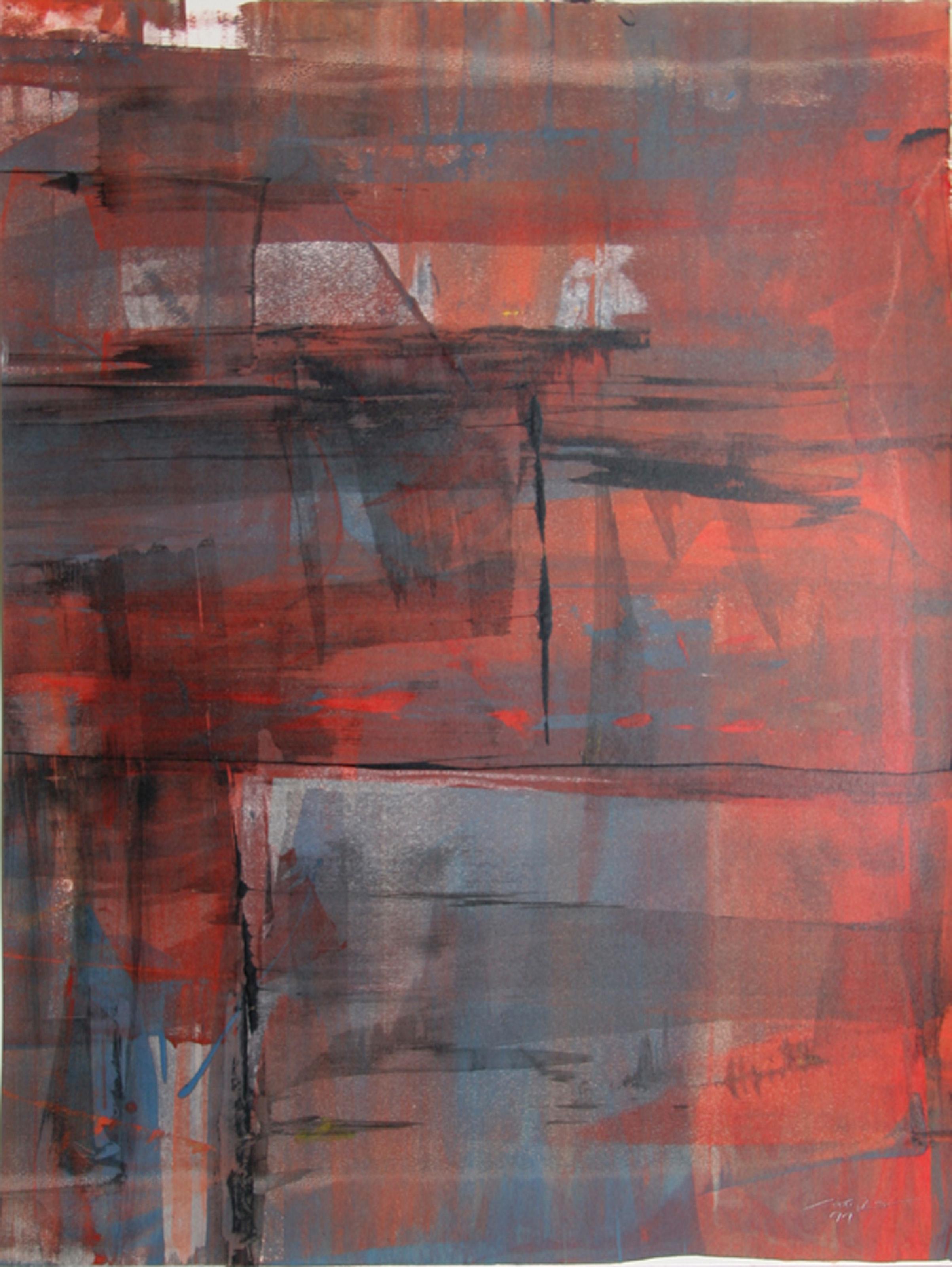 LXXIII, Monographie expressionniste abstraite de Liu Jian