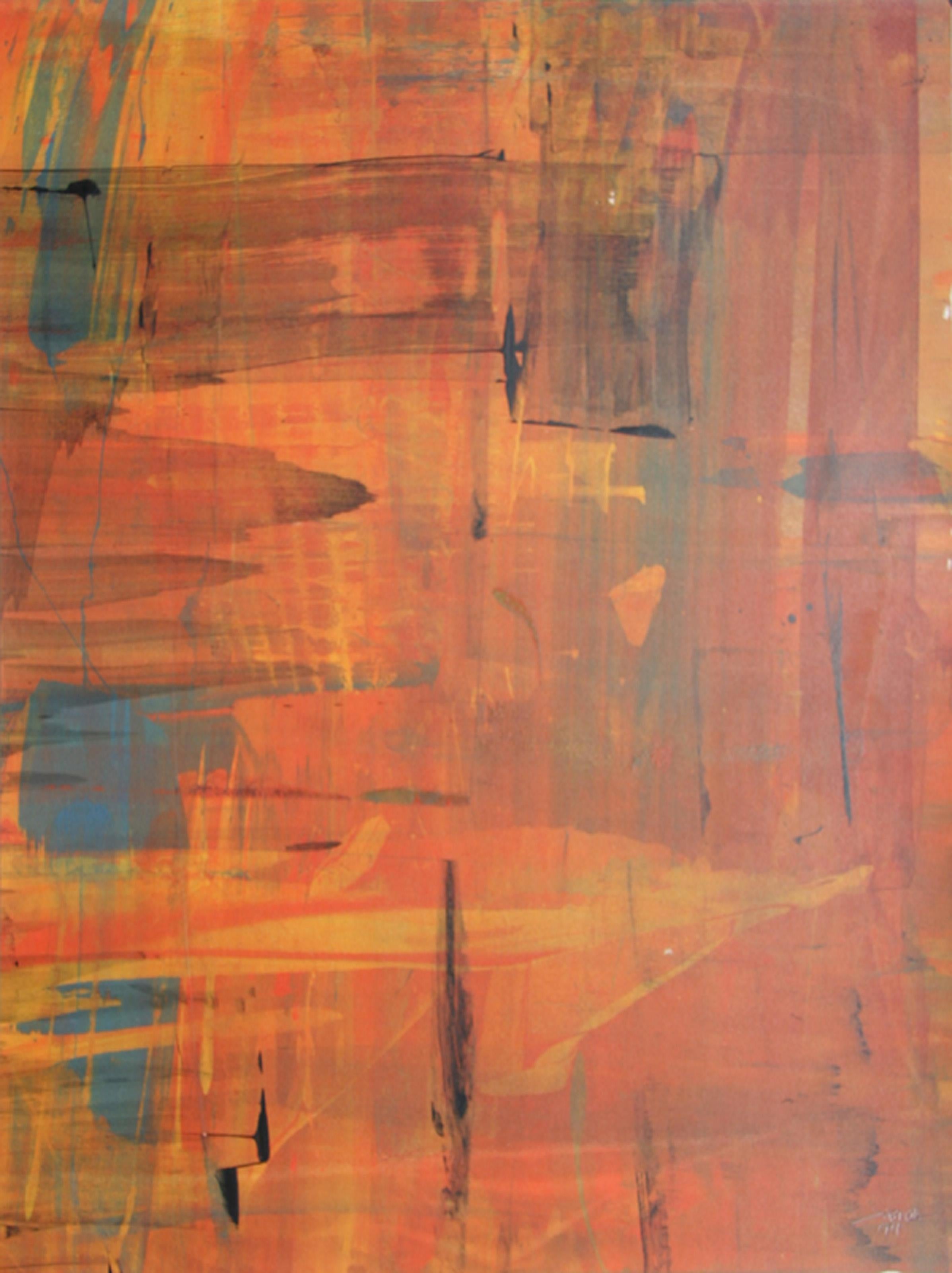 LXXV, monographie expressionniste abstraite de Liu Jian