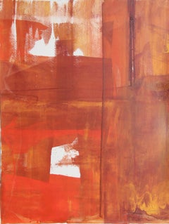 LXXVII, Abstrakt-expressionistischer Monodruck von Liu Jian