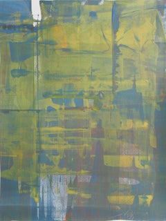 XCI, Abstract Expressionist Monoprint by Liu Jian