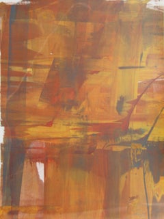 XCIII, Abstract Expressionist Monoprint by Liu Jian