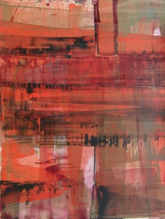 XLIV, Abstract Expressionist Monoprint by Liu Jian