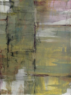 Liu Jian - XLIX, Abstract Expressionist Monoprint by Liu Jian XLIX, Abstract Expressionist Monoprint by Liu Jian