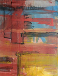 XLVII, Abstract Expressionist Monoprint by Liu Jian