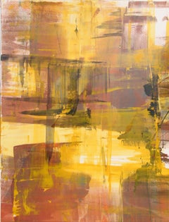 XXII, Abstract Expressionist Monoprint by Liu Jian