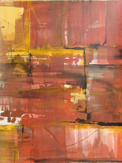 XXIII, Abstract Expressionist Monoprint by Liu Jian