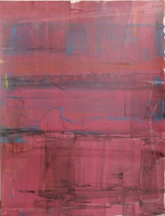 XXV, Abstract Expressionist Monoprint by Liu Jian