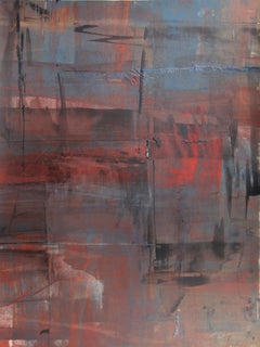 XXVIII, Abstract Expressionist Monoprint by Liu Jian