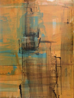 XXXIII, Abstract Expressionist Monoprint by Liu Jian