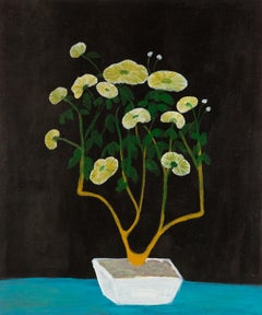Liu Shuang Still Life Original Oil Painting "Yellow Flower"