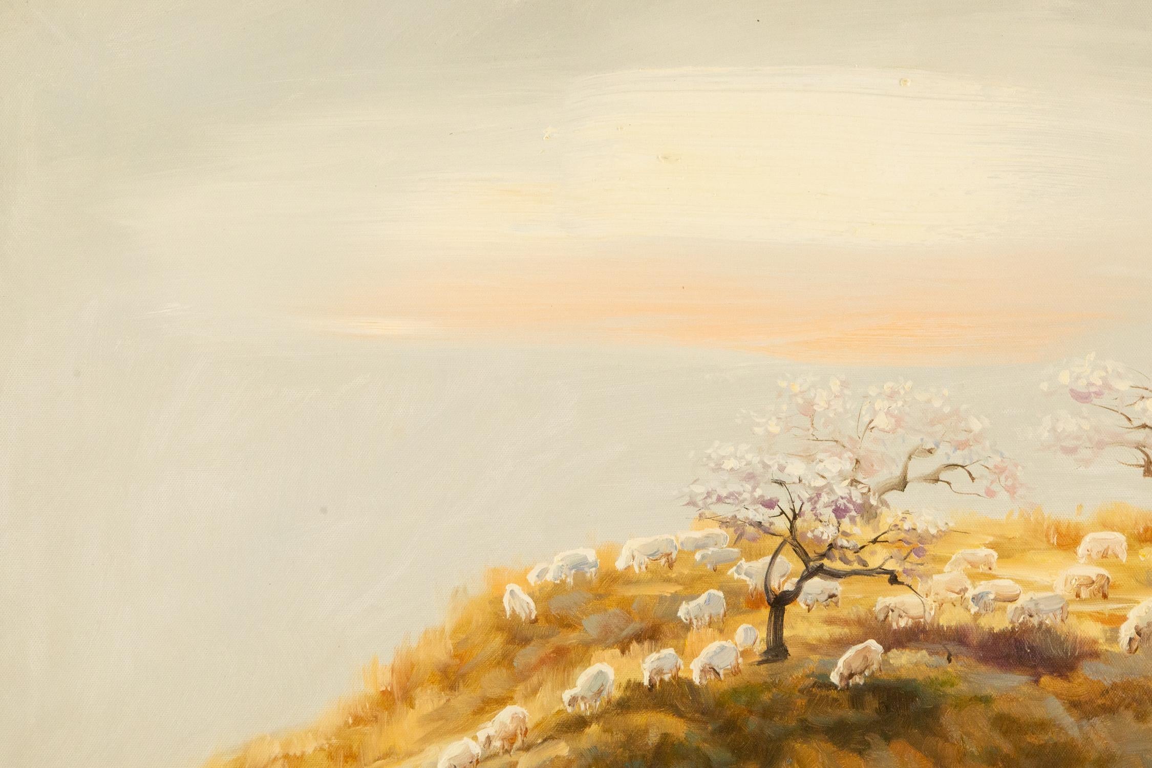 Liu Xiao Impressionist Original Oil On Canvas 