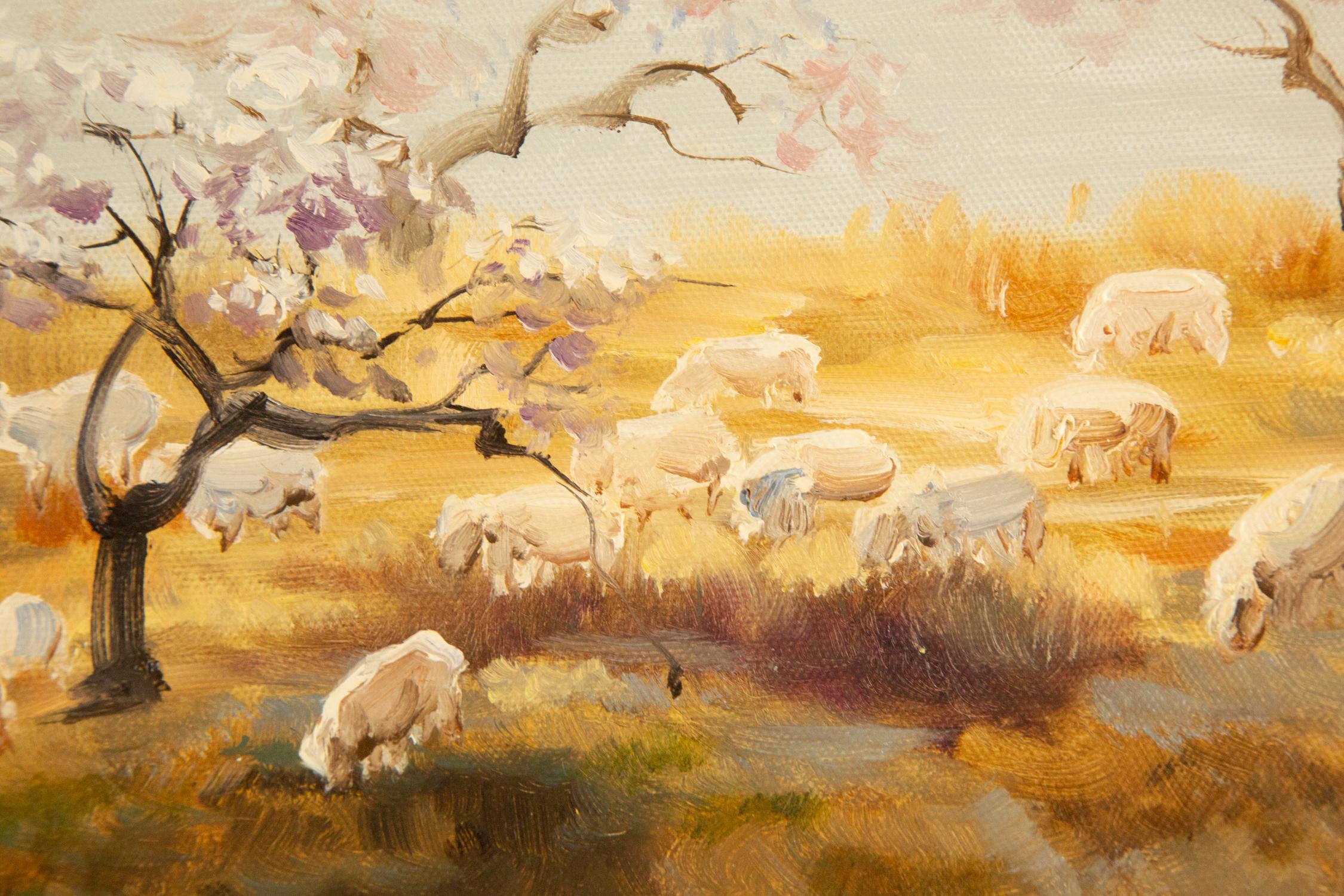 Liu Xiao Impressionist Original Oil On Canvas 