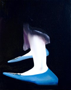 Contemporary Chinese Art by Liu Xiaodong - Blue