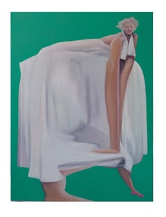 Contemporary Chinese Art by Liu Xiaodong - Dreamy Marilyn