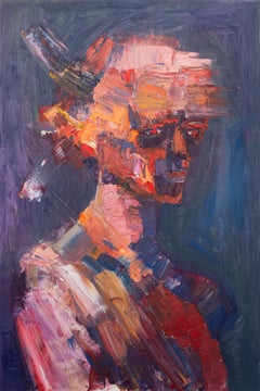 The Weight of Being, Portrait Painting, Oil on Canvas, 2026