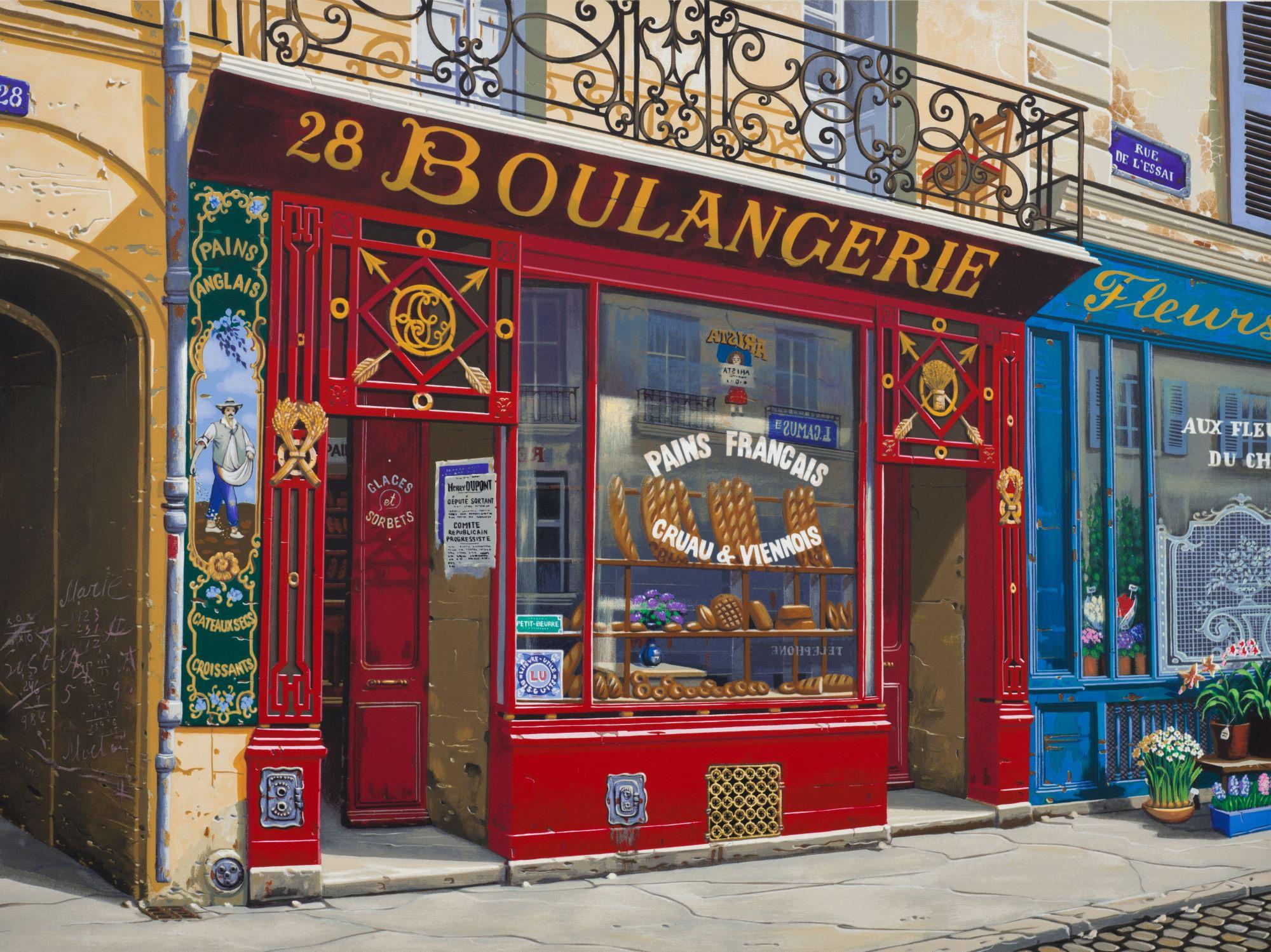 28 Boulangerie - Print di Liudmila Kondakova