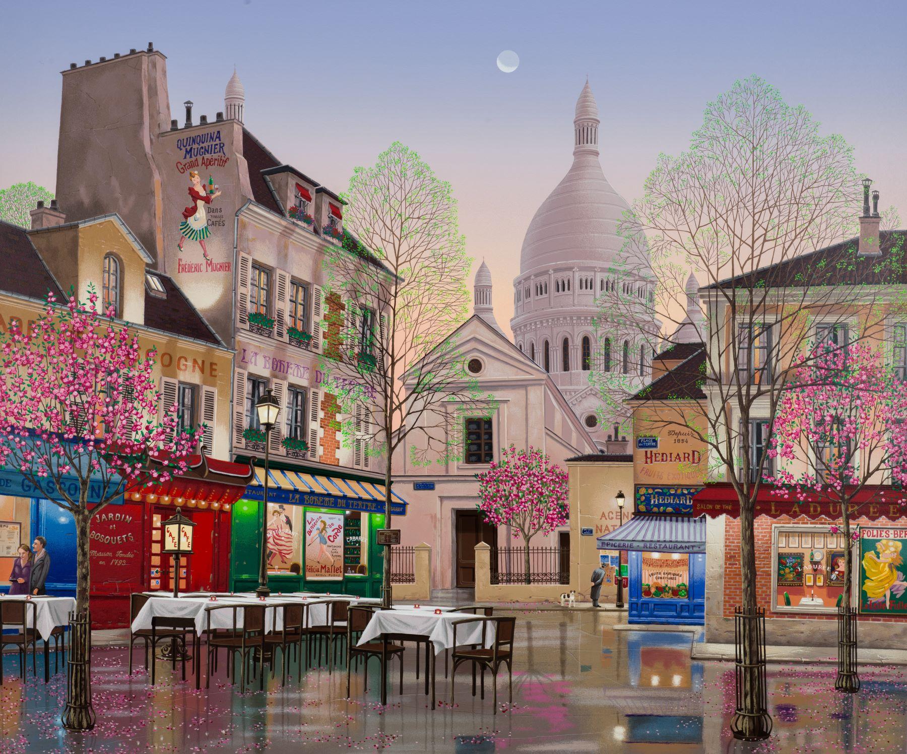 April in Paris   - Print by Liudmila Kondakova