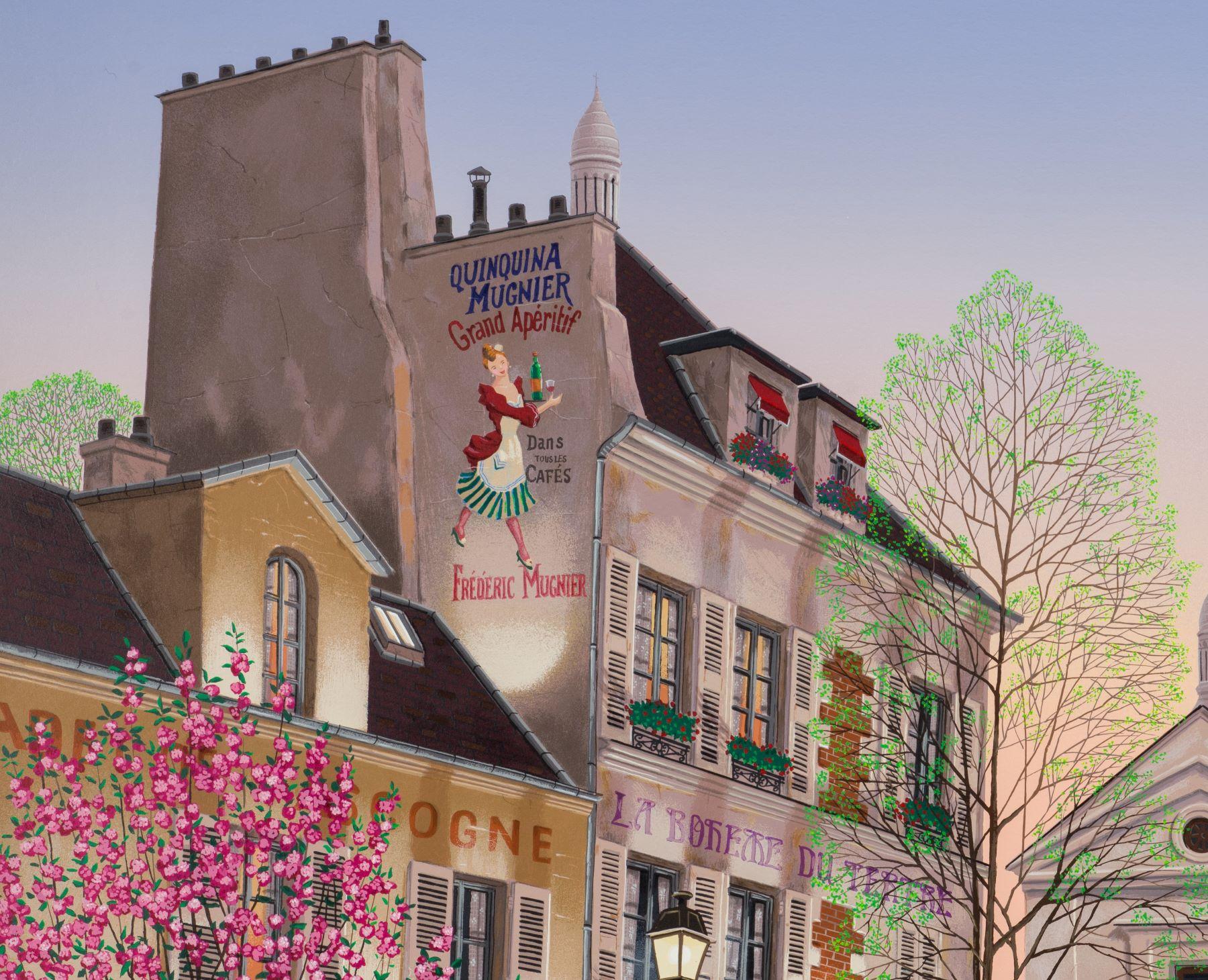 April in Paris   - Contemporary Print by Liudmila Kondakova