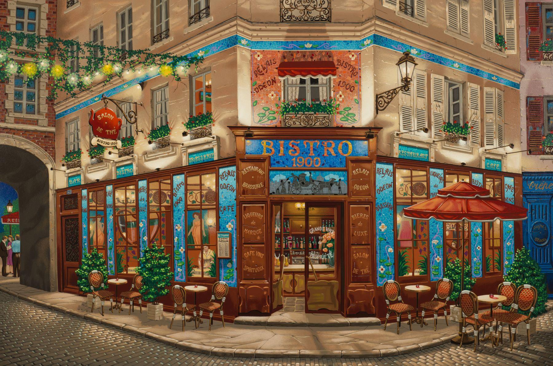 Bistro 1900 - Print by Liudmila Kondakova