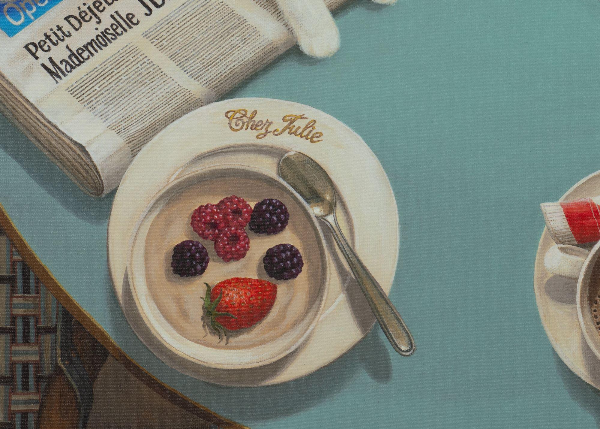 Breakfast with Miss Julie, 2022 - Contemporary Print by Liudmila Kondakova