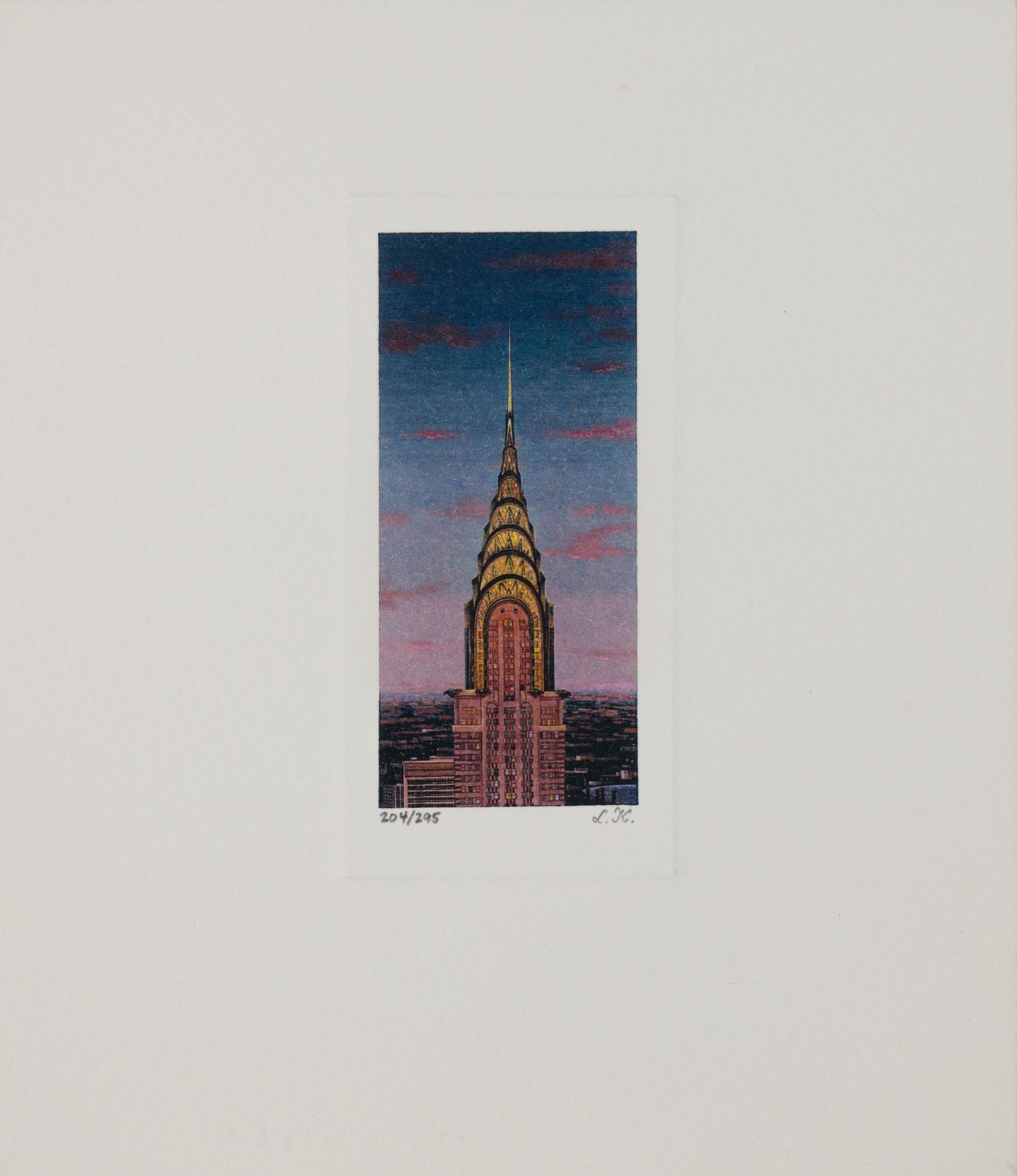 Chrysler Building - Print by Liudmila Kondakova