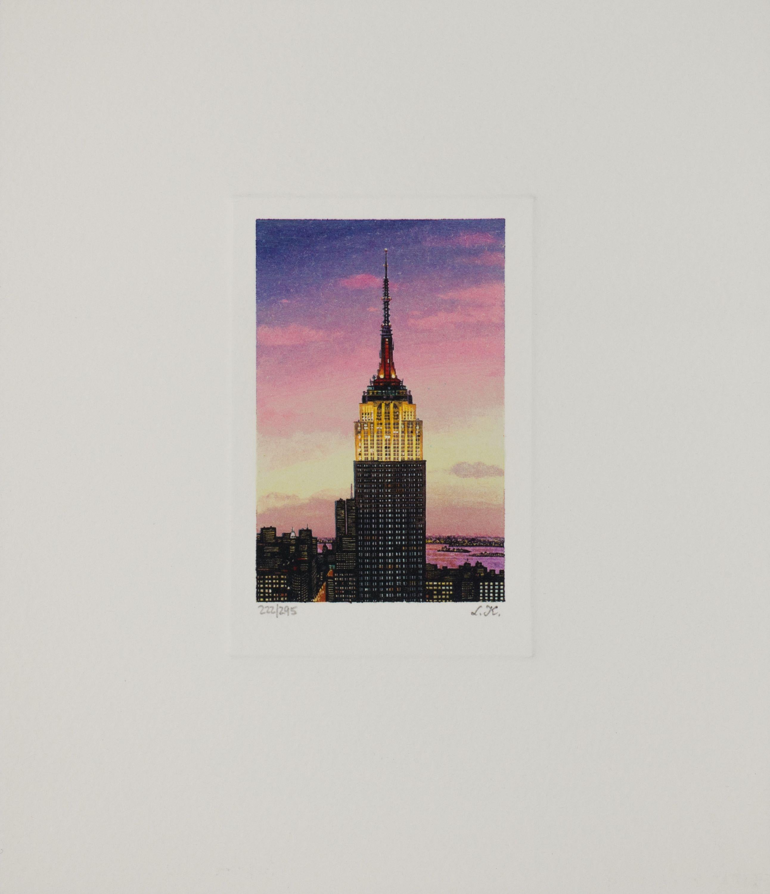 Empire State Building - Print by Liudmila Kondakova