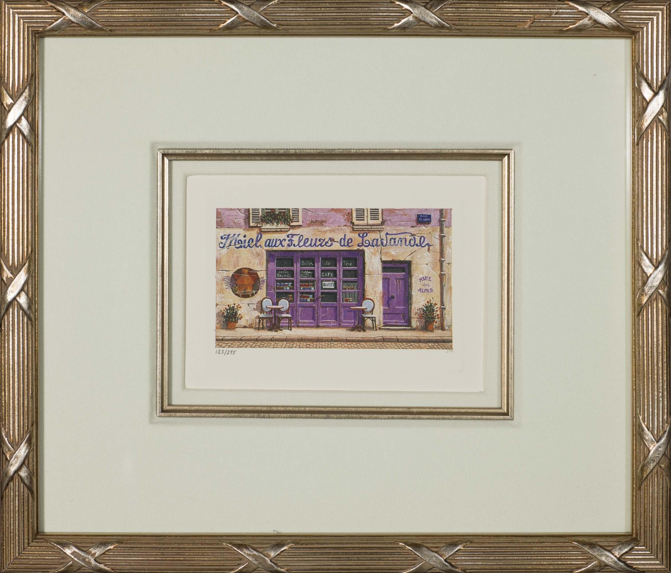 Fleurs de Lavande - Print Contemporaneo di Liudmila Kondakova