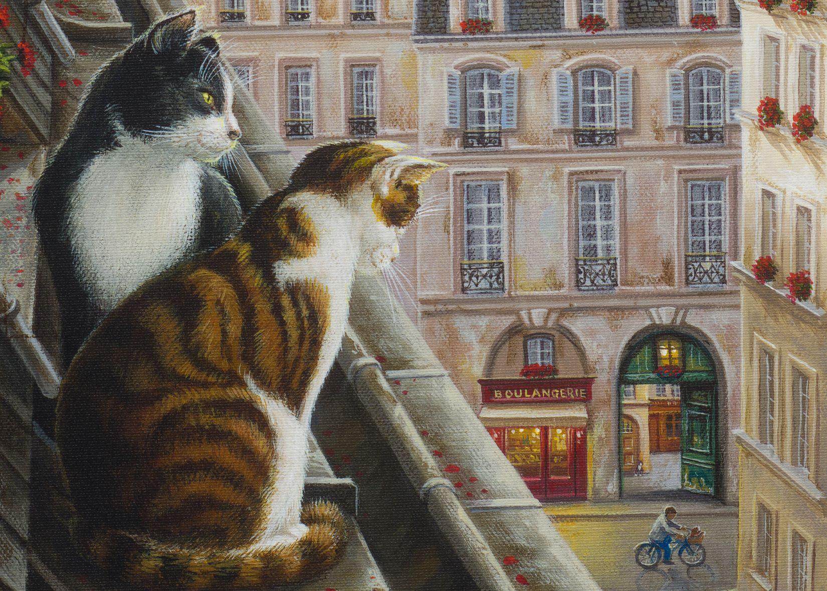 Patio parisino, 2018 - Print de Liudmila Kondakova