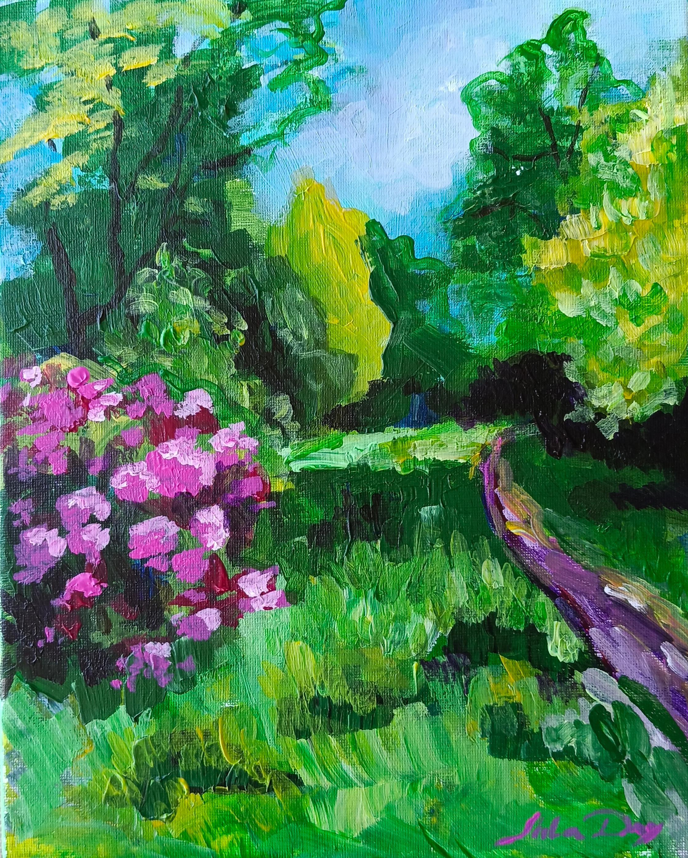 "A July Day."Green collection.