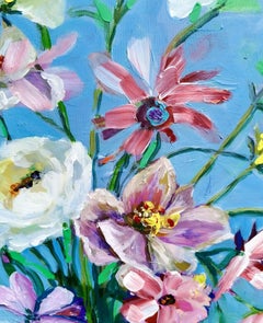 Ramo en un jarrón de moda.