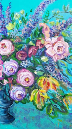 Blumenstrauß in einer antiken Vase 1