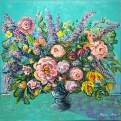 Blumenstrauß in einer antiken Vase 1