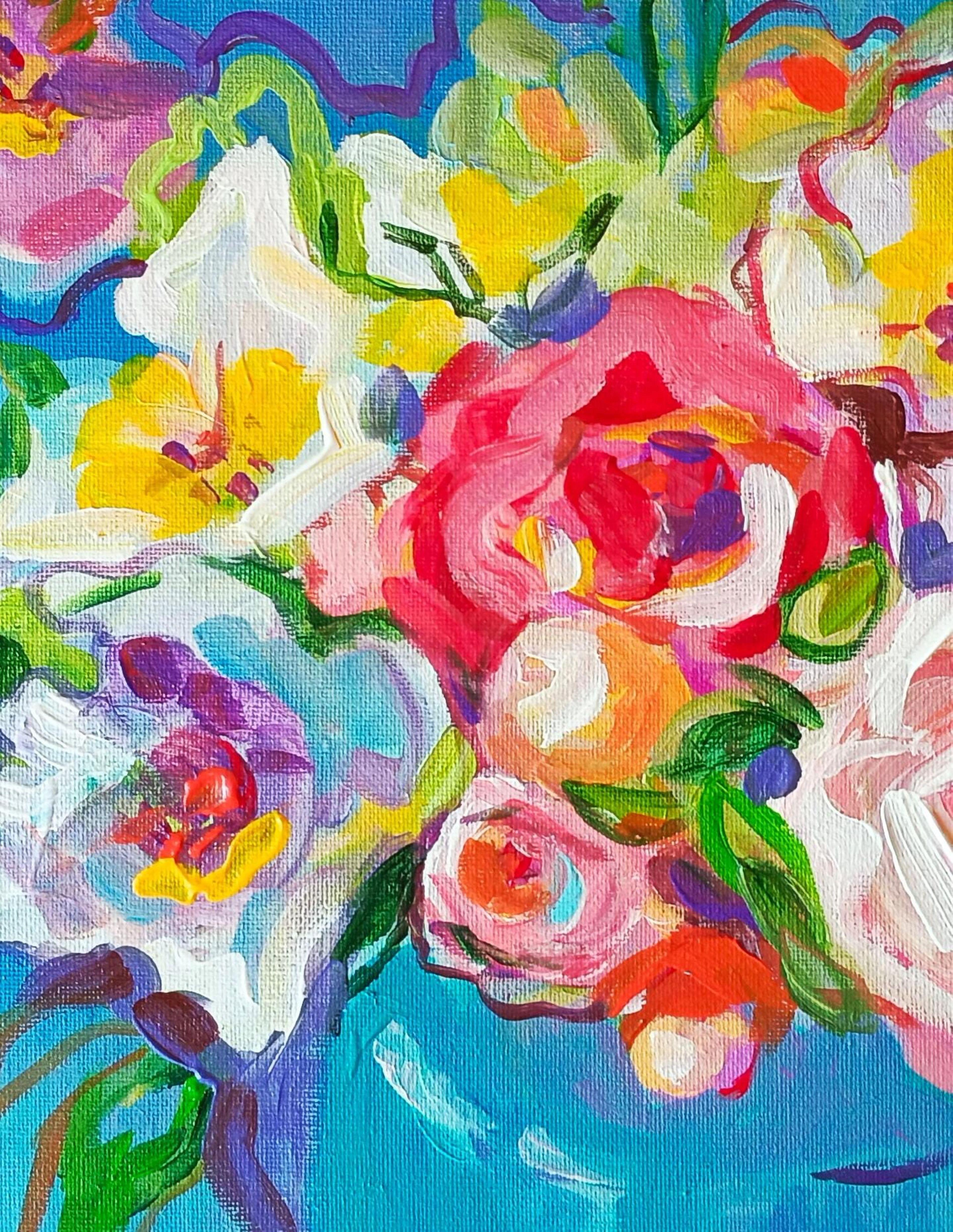 Hell, aber sanft. – Painting von Liudmila Shabazova 