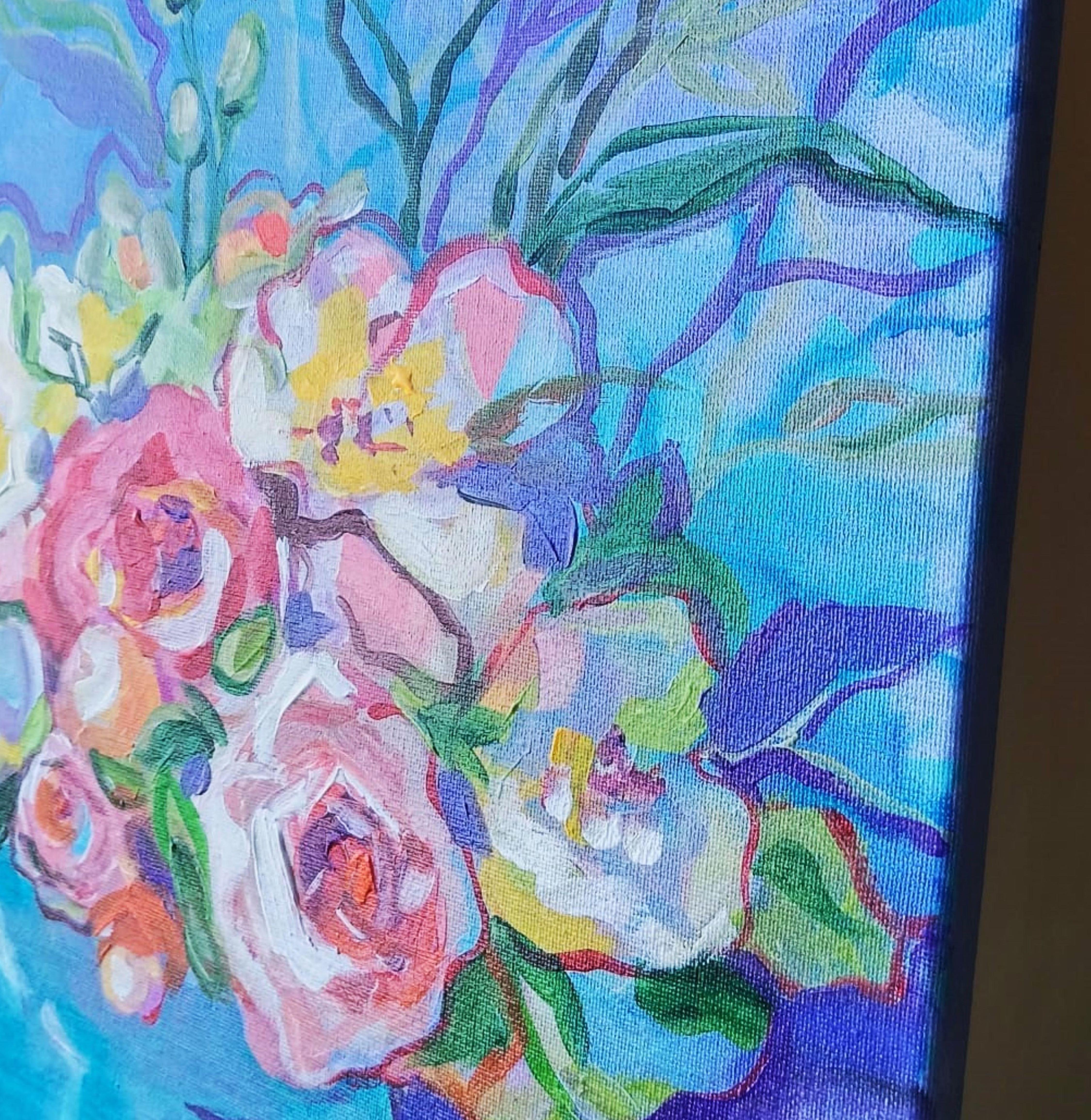 Hell, aber sanft. (Impressionismus), Painting, von Liudmila Shabazova 