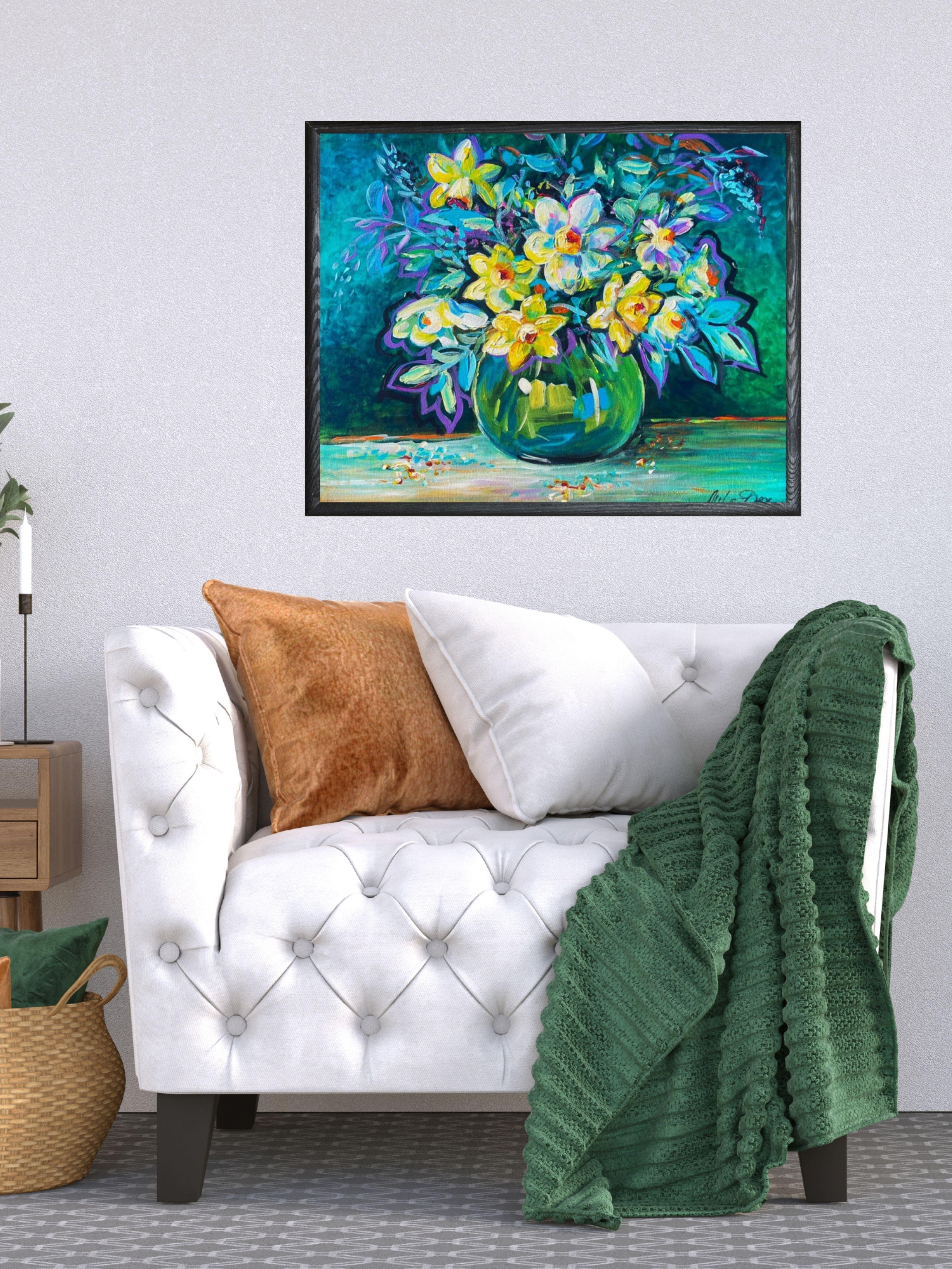 Narcisi - Painting di Liudmila Shabazova 