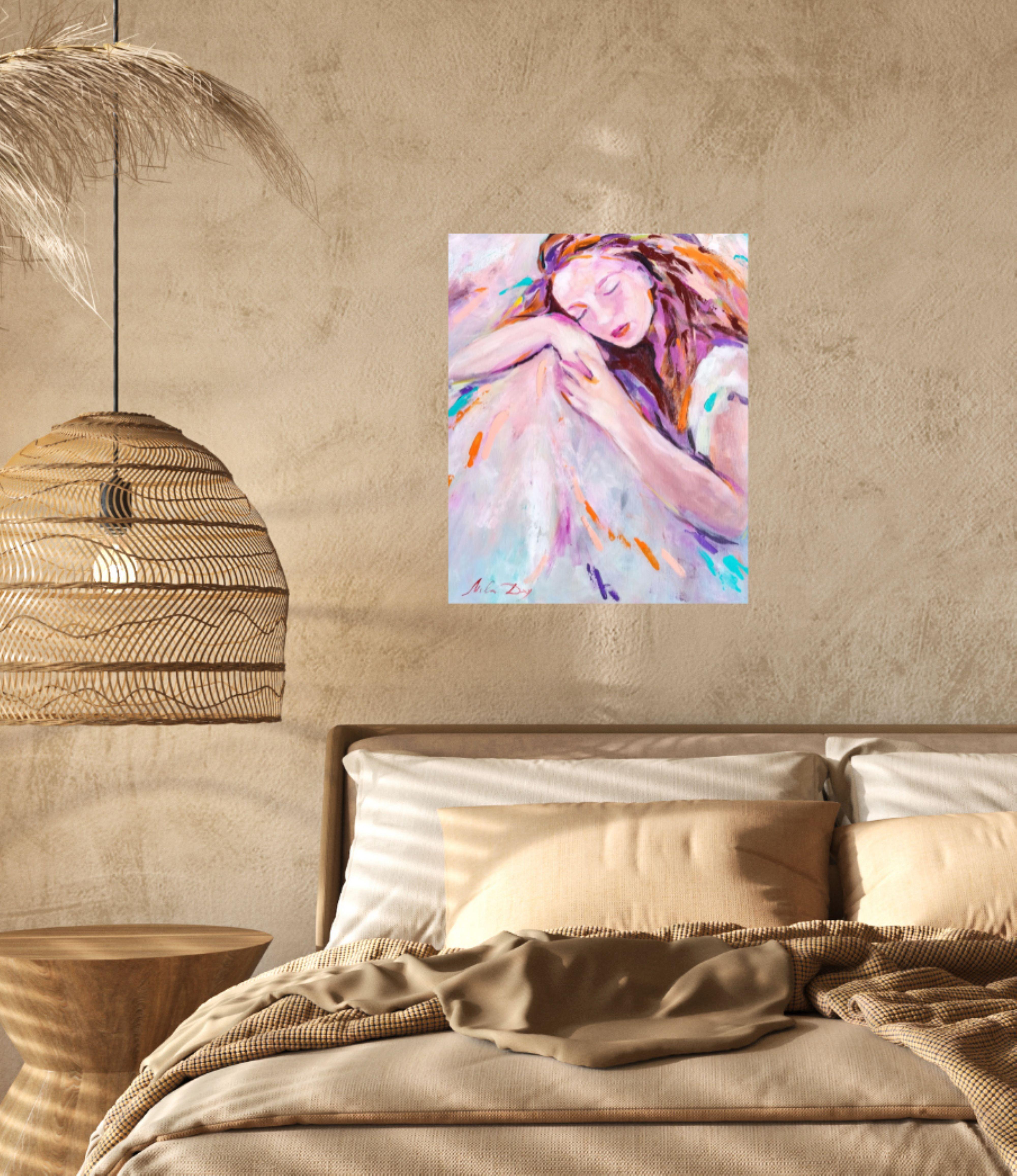 In rosa Licht. – Painting von Liudmila Shabazova 